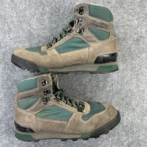 VTG Vasque Womens Hiking Boots Nubuck Brown Teal Size 10 7584  Made In Korea